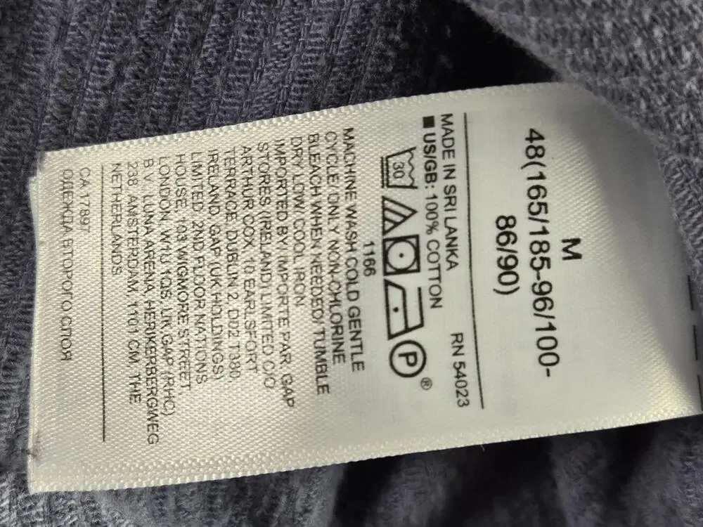 Banana Republic Shirt Mens Medium Blue Corduroy Long Sleeve Button Up Casual